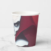 Gobelets En Papier Halloween Dracula (Verso)