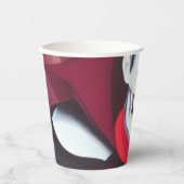 Gobelets En Papier Halloween Dracula (Recto)
