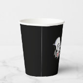 Gobelets En Papier Halloween Dracula tiré à la main (Droite)