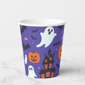 Gobelets En Papier Halloween drôle (Recto)