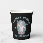 Gobelets En Papier halloween drôle dire (Verso)