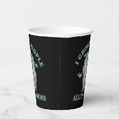 Gobelets En Papier halloween drôle dire (Droite)