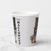 Gobelets En Papier Halloween du crâne du haut (Droite)