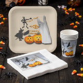 Gobelets En Papier Halloween effrayant