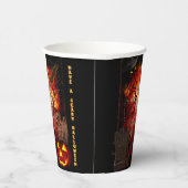 Gobelets En Papier Halloween effrayant (Droite)