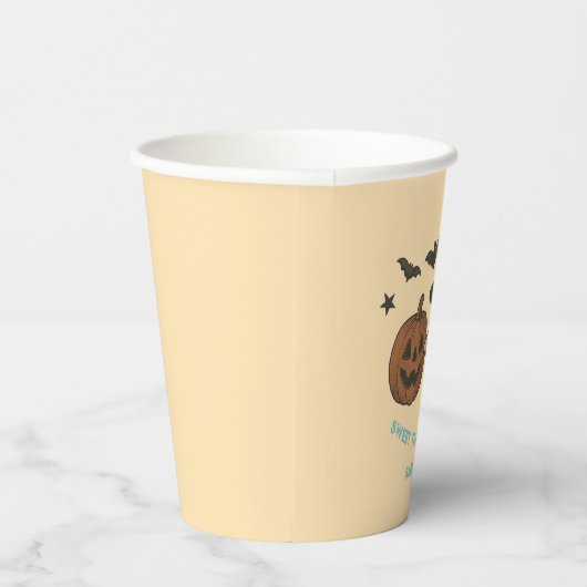 Gobelets En Papier Halloween éffrayant - Trick ou Treat Party Boire (Droite)