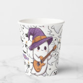 Gobelets En Papier Halloween Ghost Fun Éffrayant (Recto)