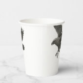 Gobelets En Papier Halloween gothique Raven - Parti Éffrayant (Droite)