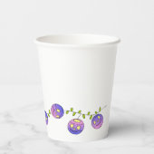 Gobelets En Papier Halloween Gradient Ghost Crâne Garland (Verso)