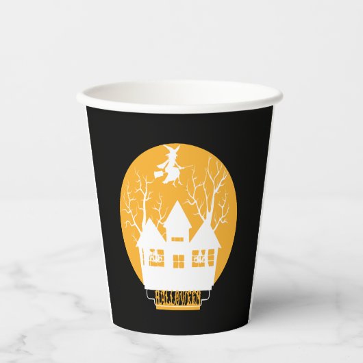 Gobelets En Papier Halloween Halloween (Recto)