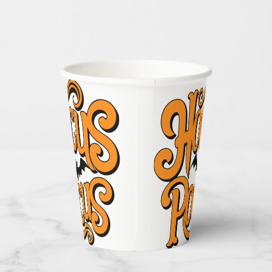 Gobelets En Papier Halloween Hocus Pocus (Droite)