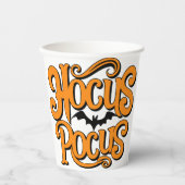 Gobelets En Papier Halloween Hocus Pocus (Recto)