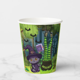 Gobelets En Papier Halloween Hocus Pocus