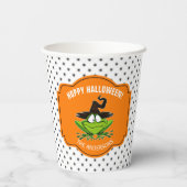 Gobelets En Papier Halloween Hoppy Frog ID221 (Verso)