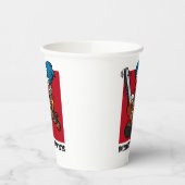 Gobelets En Papier Halloween Le Parti Change L'Année Clown De tronçon (Gauche)