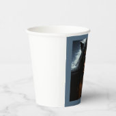 Gobelets En Papier Halloween - Loup-garou 1 (Droite)