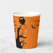 Gobelets En Papier Halloween Mariage Personnaliser les noms Arbre Éff (Droite)