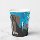 Gobelets En Papier Halloween Monster Kids Halloween (Gauche)