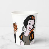 Gobelets En Papier Halloween Neige Blanche poison pomme tasse de papi (Verso)