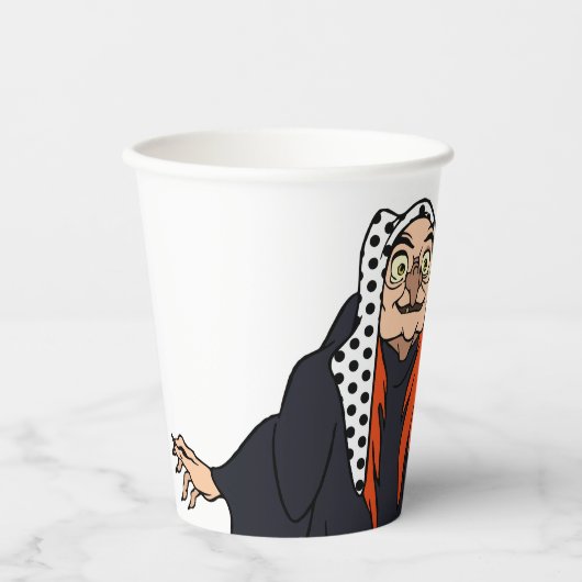 Gobelets En Papier Halloween Neige Blanche poison pomme tasse de papi (Recto)