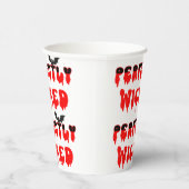 Gobelets En Papier Halloween parfaitement pervers (Droite)