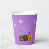 Gobelets en papier Halloween Party in the Patch (Verso)