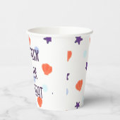 Gobelets En Papier Halloween Pastel Mermaid sorcière ou traitement (Gauche)