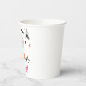 Gobelets En Papier Halloween Pink Trick ou traiter Citrouilles Spider (Gauche)