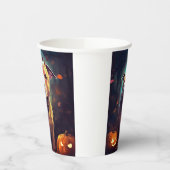 Gobelets En Papier Halloween Pitbull avec la peur Citrouille (Gauche)