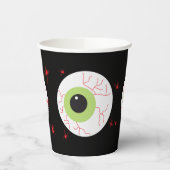 Gobelets En Papier Halloween Scary Eyeball Party (Gauche)
