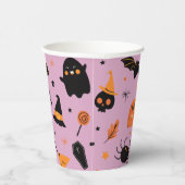 Gobelets En Papier Halloween sorcière (Droite)