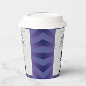 Gobelets En Papier Halloween sorcière violette Starburst (Gauche)