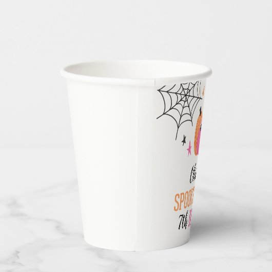 Gobelets En Papier Halloween Spooktaculaire Anniversaire Citrouilles  (Droite)