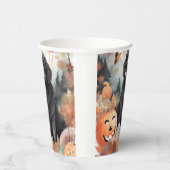 Gobelets En Papier Halloween Terre-Neuve avec la peur Citrouille (Droite)