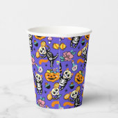 Gobelets En Papier Halloween Trick ou Treat (Droite)