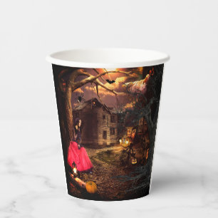 Gobelets En Papier Halloween Witchy