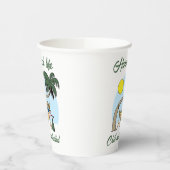 Gobelets En Papier Hammock Life Chill Mode Activé Drôle Cartoon (Gauche)