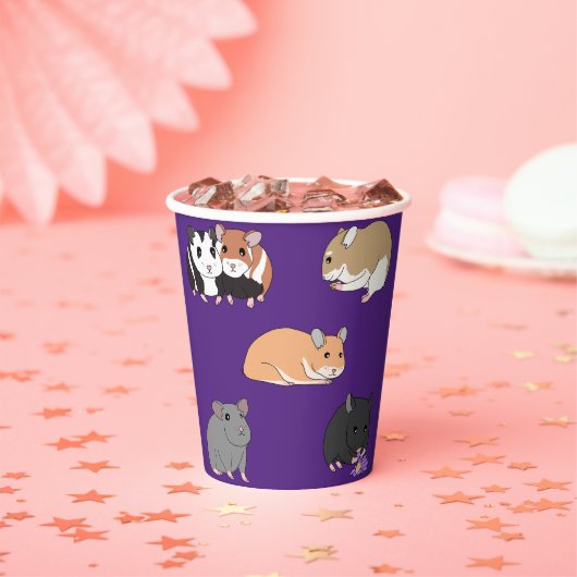 Gobelets En Papier Hamsters (Insitu)