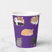 Gobelets En Papier Hamsters (Verso)