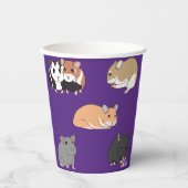 Gobelets En Papier Hamsters (Recto)