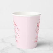 Gobelets En Papier Hand Drawn Christmas Party (Droite)