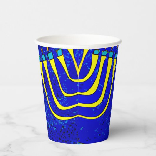 Gobelets En Papier Hanoukka (Droite)