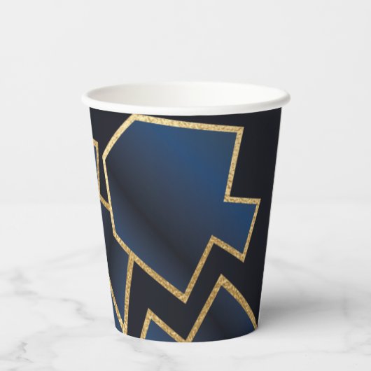 Gobelets En Papier Hanoukka Game On Dreidels 8 oz. (Verso)