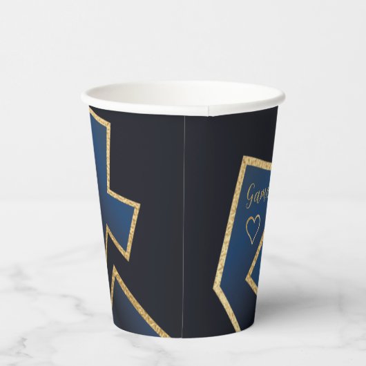 Gobelets En Papier Hanoukka Game On Dreidels 8 oz. (Droite)