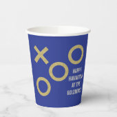 Gobelets En Papier Hanoukka Hug Sameach 8 oz. (Gauche)
