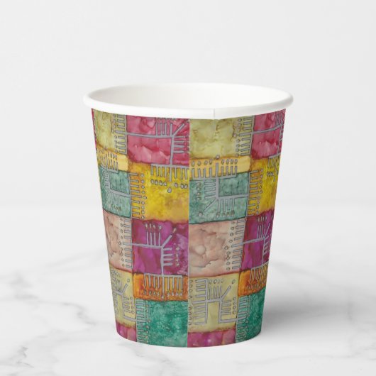 Gobelets En Papier Hanoukka Lots A Latkes 8 oz. (Droite)