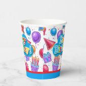 Gobelets En Papier Happy Birthday Celebration  (Droite)