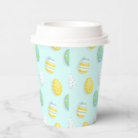Gobelets En Papier Happy Easter Egg Pattern (Droite)