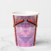 Gobelets En Papier HAPPY EASTER | Jésus est l'Église ressuscité (Gauche)