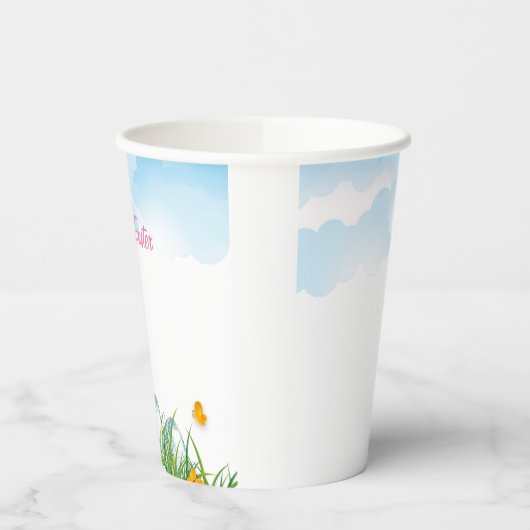Gobelets En Papier Happy  Easter Paper cup (Gauche)